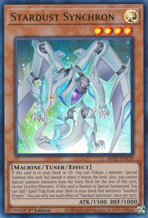 Stardust Synchron (MP22-EN119)  Ultra Rare