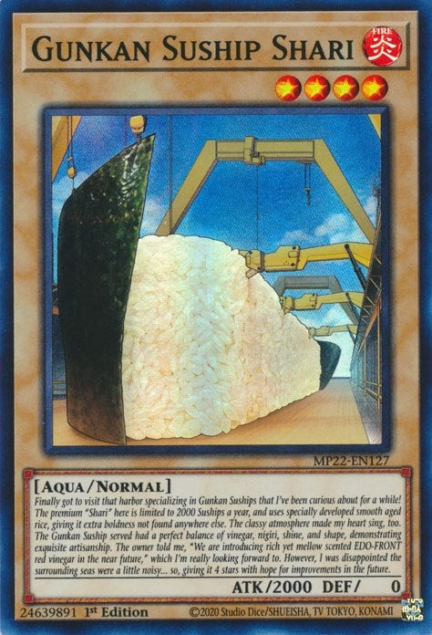 Gunkan Suship Shari (MP22-EN127)  Super Rare