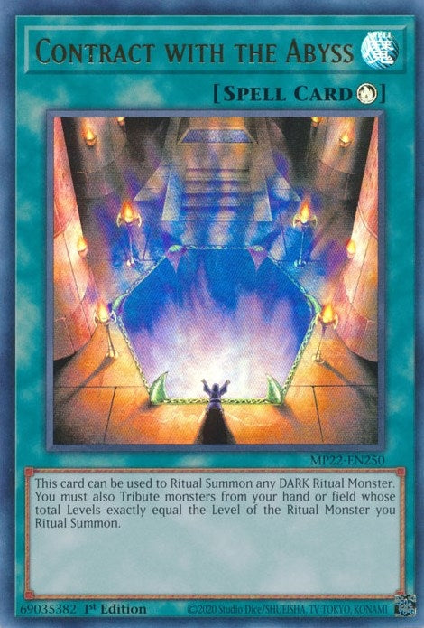 Contract with the Abyss (MP22-EN250)  Ultra Rare