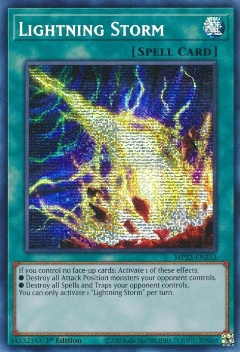 Lightning Storm (MP22-EN253)  Prismatic Secret Rare