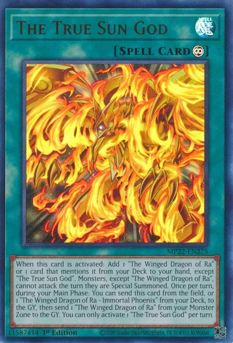 The True Sun God (MP22-EN275)  Ultra Rare