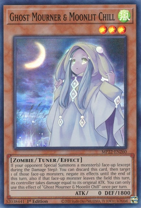 Ghost Mourner & Moonlit Chill (MP22-EN260)  Super Rare