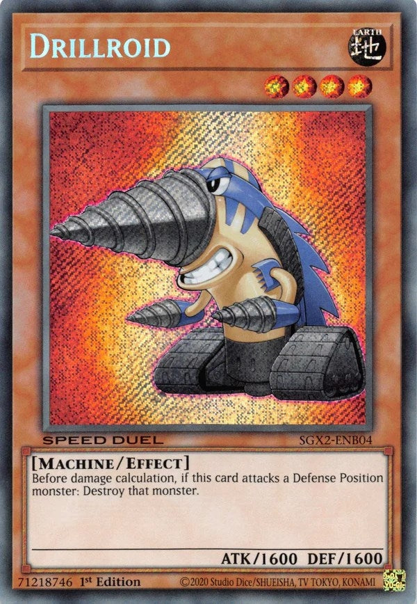 Drillroid  (SGX2-ENB04)  Secret Rare