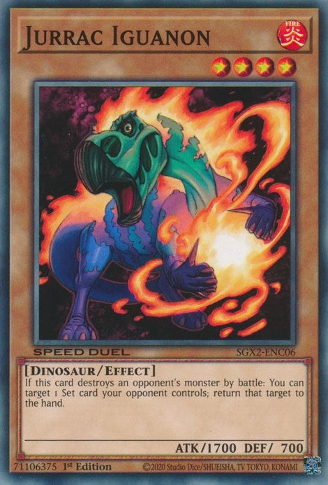 Jurrac Iguanon (SGX2-ENC06)  Common