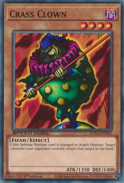 Crass Clown (SGX2-END03)  Common