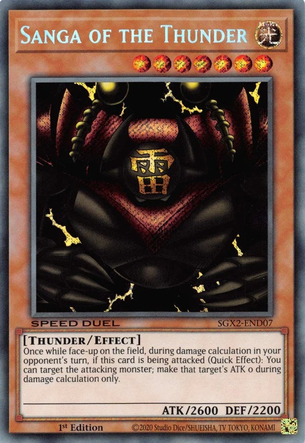 Sanga of the Thunder  (SGX2-END07)  Secret Rare