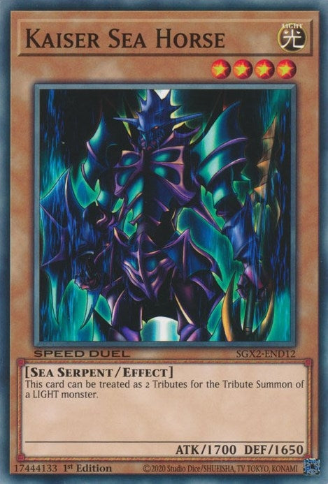 Kaiser Sea Horse (SGX2-END12)  Common