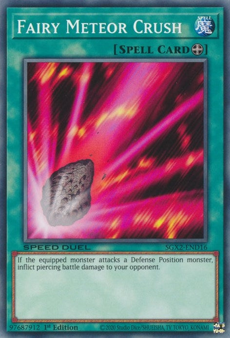Fairy Meteor Crush (SGX2-END16)  Common