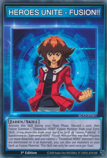 HEROES UNITE - FUSION!! (SGX2-ENS01)  Common
