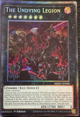 The Undying Legion  (MZMU-EN006)  Collector's Rare