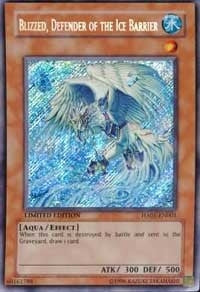 Blizzed, Defender of the Ice Barrier (HA01-EN001) Secret Rare