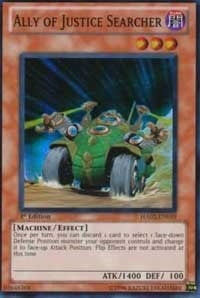 Ally of Justice Searcher (HA02-EN019) Super Rare