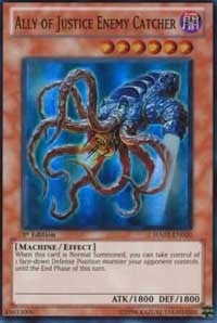 Ally of Justice Enemy Catcher (HA02-EN020) Super Rare