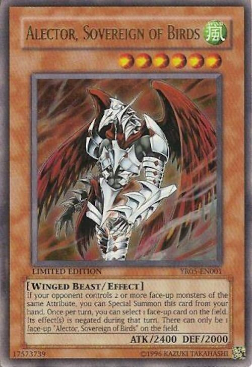 Alector, Sovereign of Birds (YR05-EN001) Ultra Rare