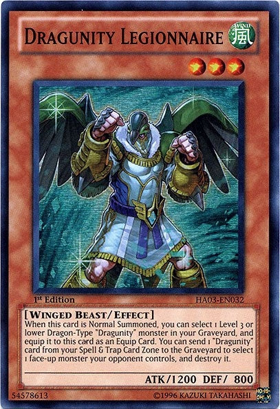 Dragunity Legionnaire (HA03-EN032) Super Rare