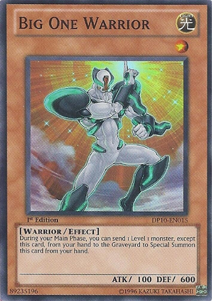 Big One Warrior - (DP10-EN015) - Super Rare