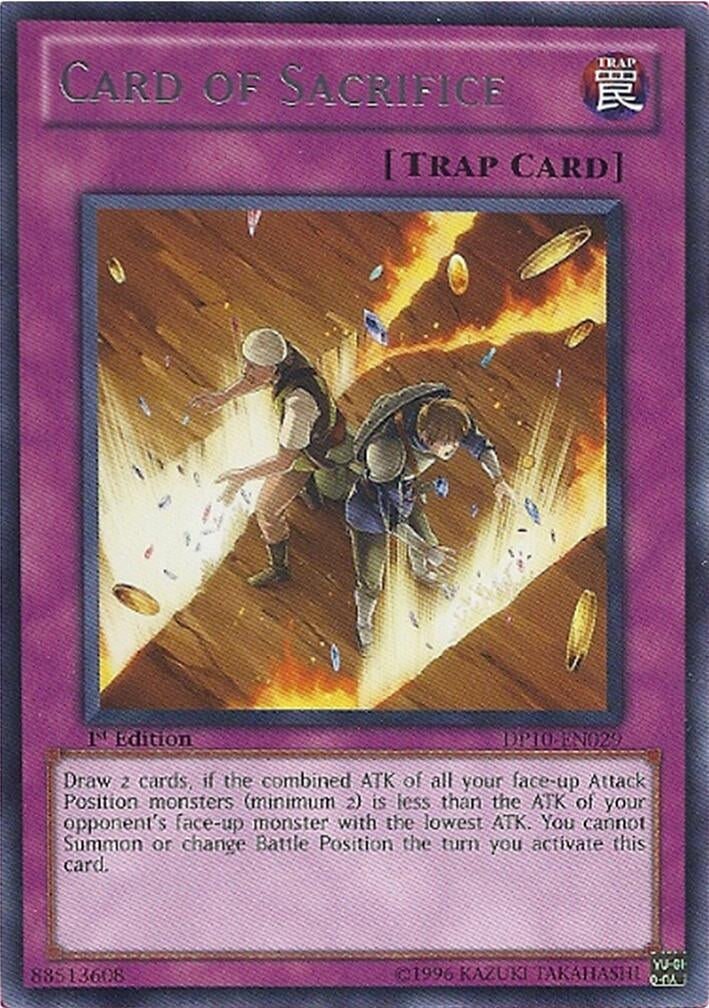 Card of Sacrifice (DP10-EN029) Rare
