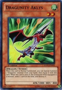 Dragunity Aklys (SDDL-EN003) Super Rare