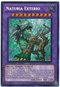 Naturia Exterio (HA04-EN055) Secret Rare