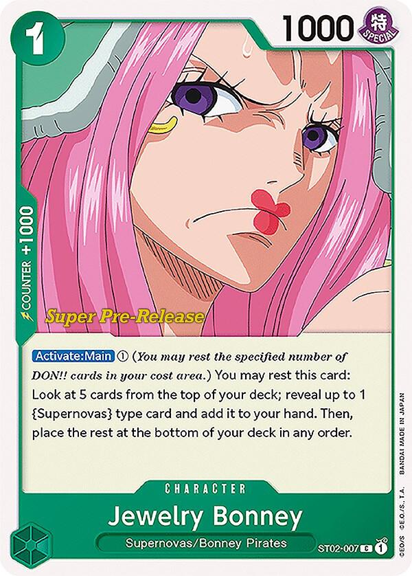 (ST02-007) Jewelry Bonney (Super Pre-Release Edition) - Common