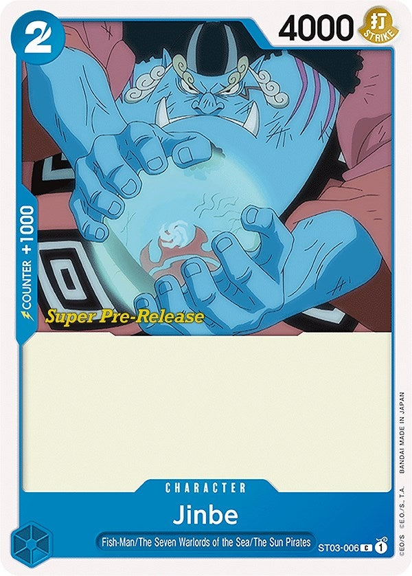 (ST03-006) Jinbe (Super Pre-Release Edition) - Common