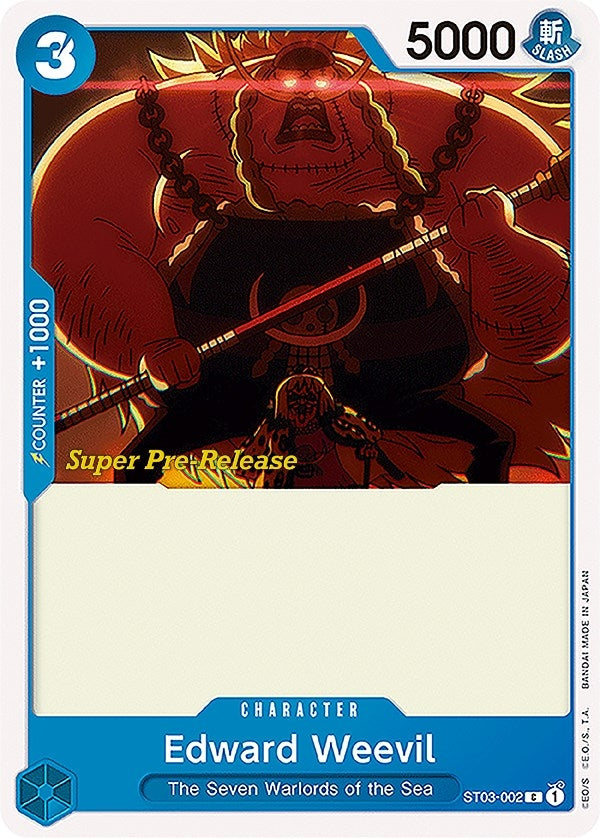 (ST03-002) Edward Weevil (Super Pre-Release Edition) - Common