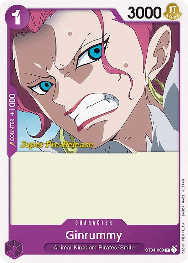 (ST04-009) Ginrummy (Super Pre-Release Edition) - Common
