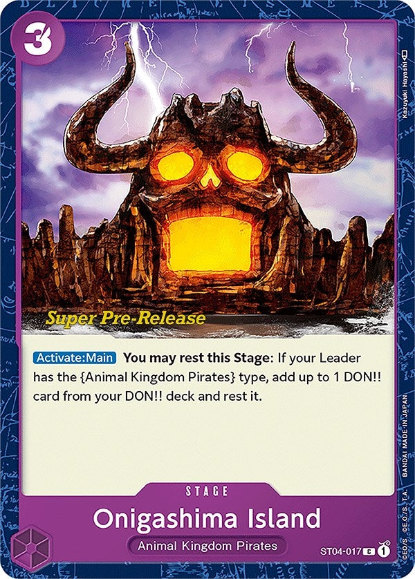 (ST04-017) Onigashima Island (Super Pre-Release Edition) - Common