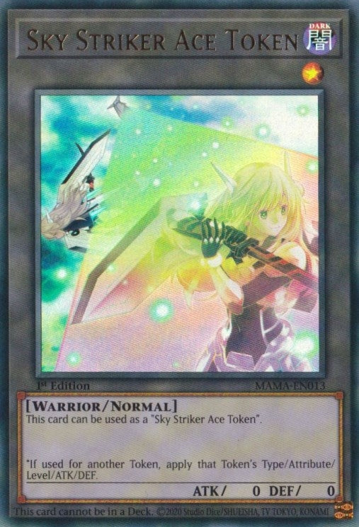 Token: Sky Striker Ace (MAMA-EN013)  Ultra Rare