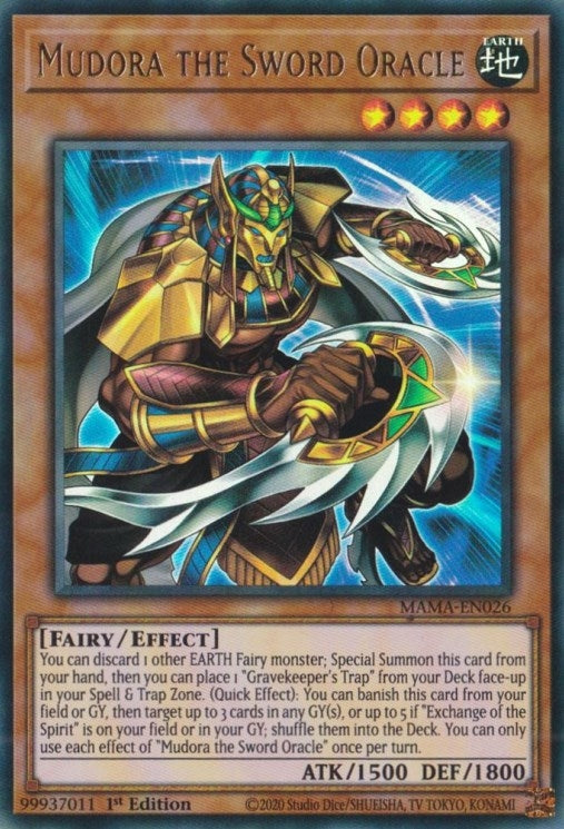 Mudora the Sword Oracle (MAMA-EN026)  Ultra Rare