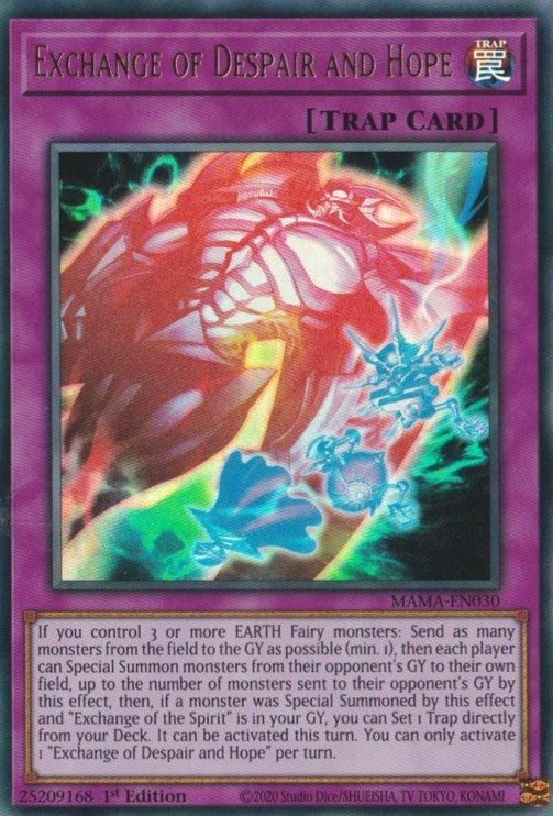 Exchange of Despair and Hope (MAMA-EN030)  Ultra Rare