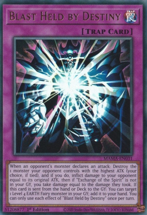 Blast Held by Destiny (MAMA-EN031)  Ultra Rare