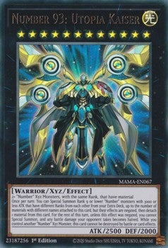 Number 93: Utopia Kaiser (MAMA-EN067)  Ultra Rare