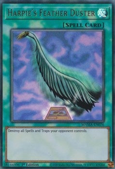 Harpie's Feather Duster (MAMA-EN076)  Ultra Rare