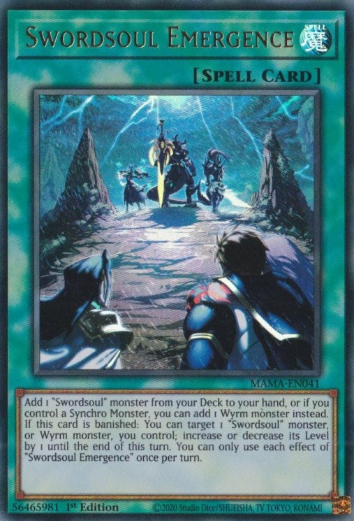 Swordsoul Emergence (MAMA-EN041)  Ultra Rare