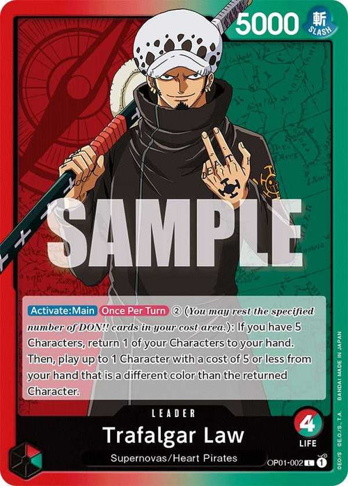 (OP01-002) Trafalgar Law - Leader