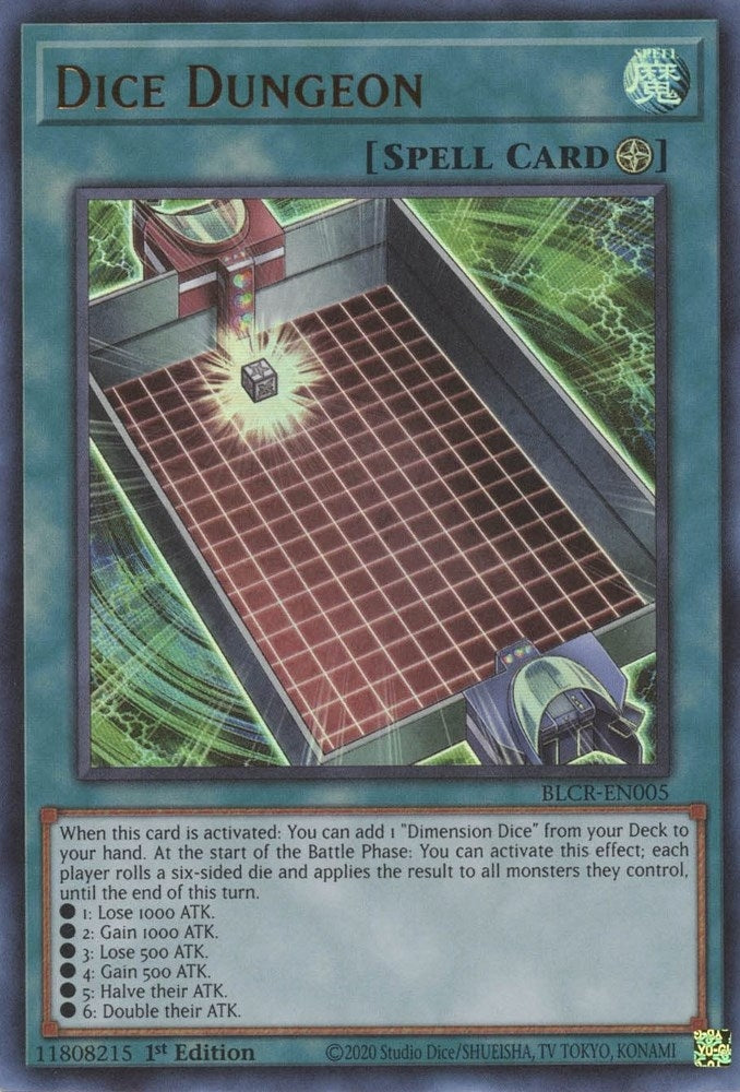 Dice Dungeon (BLCR-EN005)  Ultra Rare