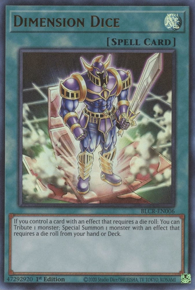 Dimension Dice (BLCR-EN006)  Ultra Rare