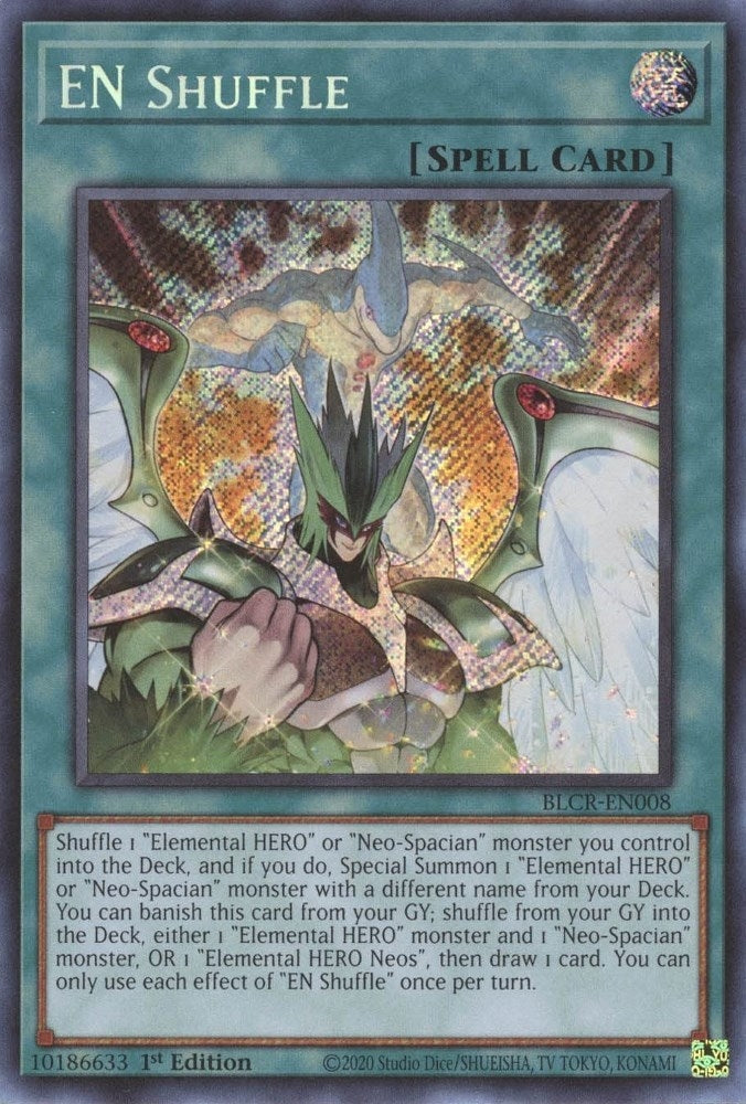 EN Shuffle (BLCR-EN008)  Secret Rare