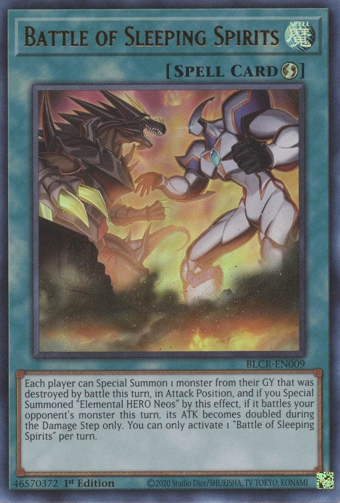 Battle of Sleeping Spirits (BLCR-EN009)  Ultra Rare