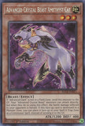 Advanced Crystal Beast Amethyst Cat (BLCR-EN011)  Secret Rare
