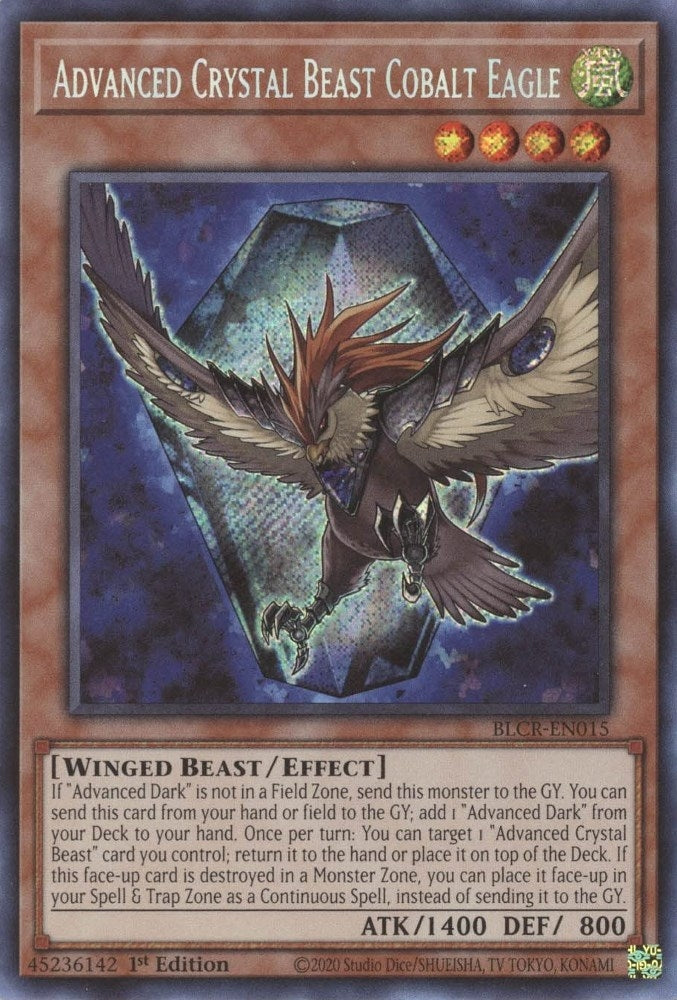 Advanced Crystal Beast Cobalt Eagle (BLCR-EN015) (1st Edition)