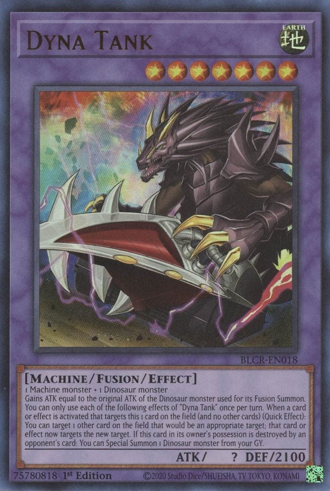 Dyna Tank (BLCR-EN018)  Ultra Rare