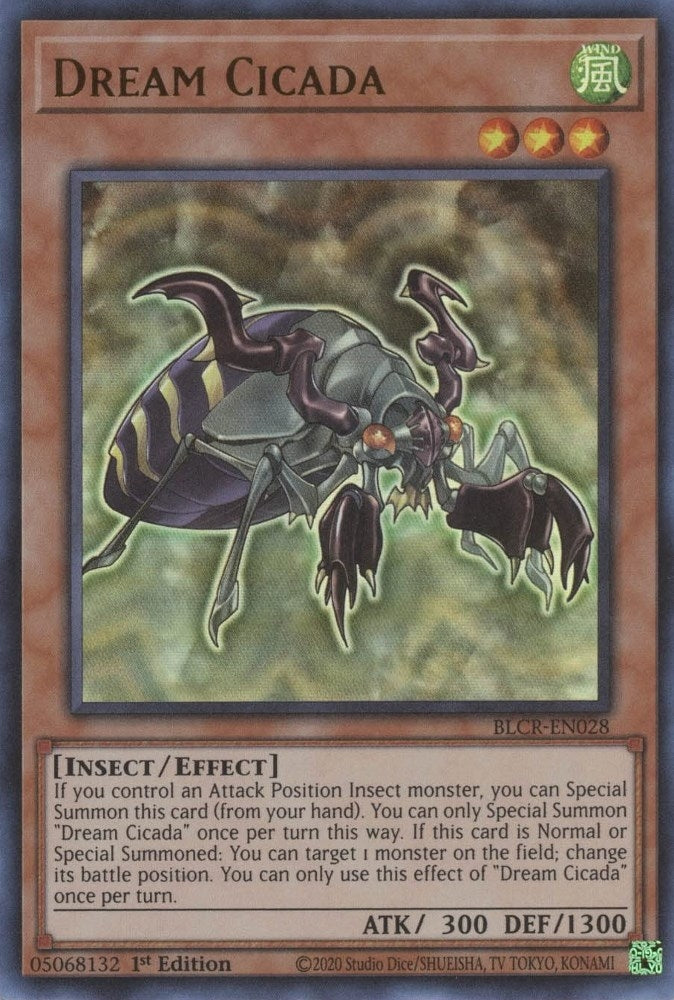 Dream Cicada (BLCR-EN028)  Ultra Rare