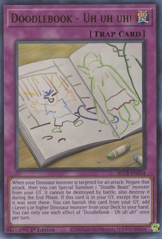 Doodlebook - Uh uh uh! (BLCR-EN034)  Ultra Rare