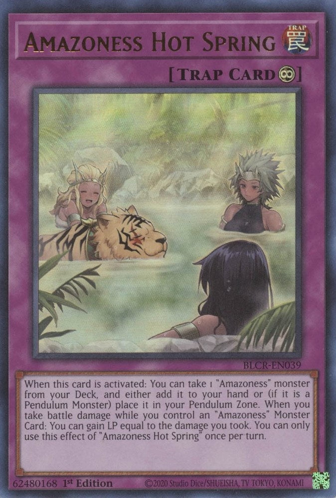 Amazoness Hot Spring (BLCR-EN039) (1st Edition)