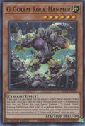 G Golem Rock Hammer (BLCR-EN040)  Ultra Rare