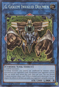 G Golem Invalid Dolmen (BLCR-EN044)  Secret Rare
