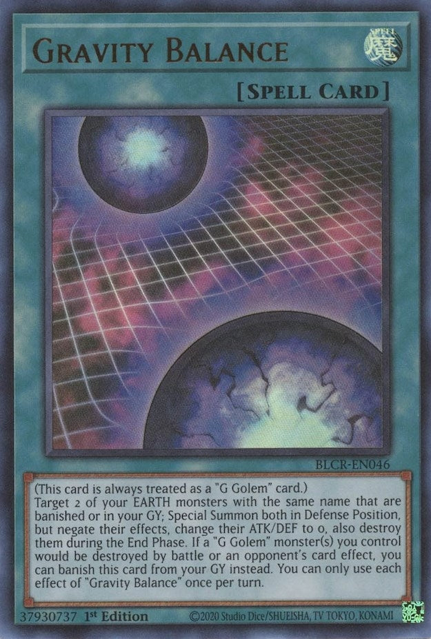 Gravity Balance (BLCR-EN046)  Ultra Rare