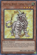 Crystal Beast Topaz Tiger (BLCR-EN050)  Ultra Rare